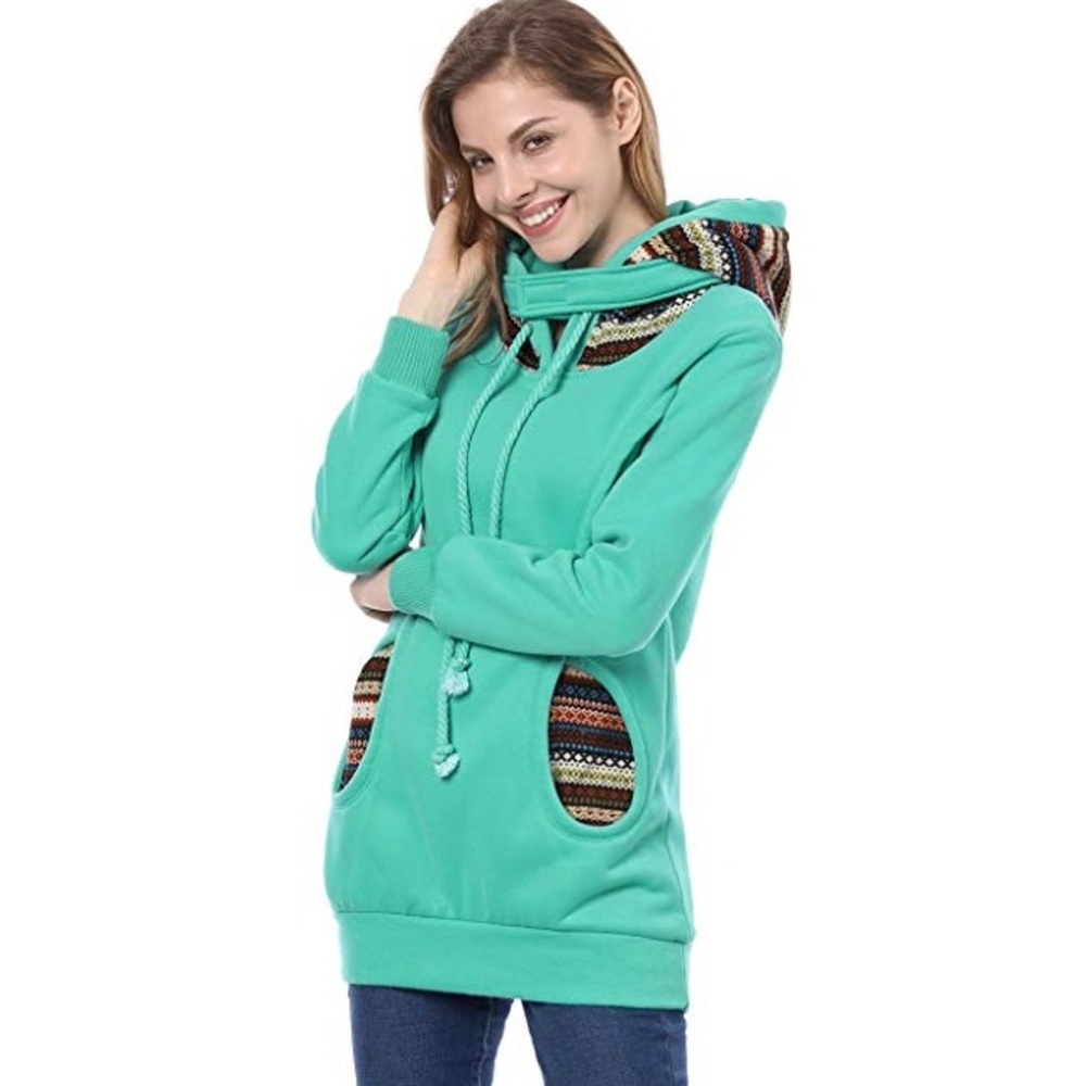 Cyan Winter/Fall Hoodie